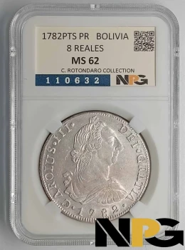 1782PTS PR Bolivia 8 Reales