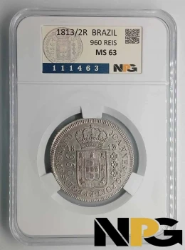 1813/2R Brazil 960 Reis