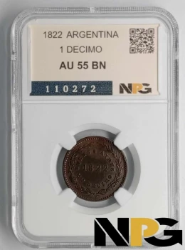 1822 Argentina 1 DECIMO