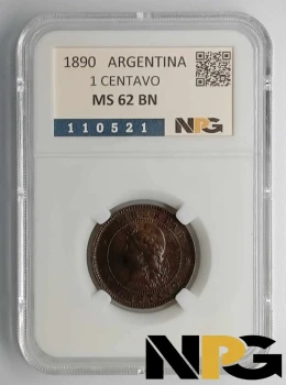 1890 Argentina 1 Centavo
