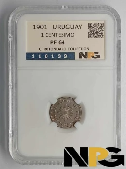 1901 Uruguay 1 Centesimo