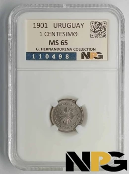 1901 Uruguay 1 Centesimo