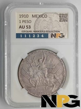 1910 Mexico 1 Peso 1910 Mexico 1 Peso