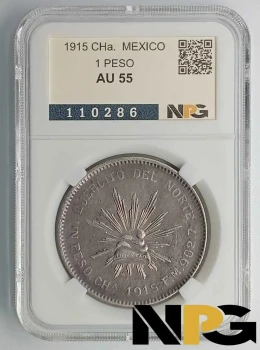 1915CHa. Mexico 1 Peso