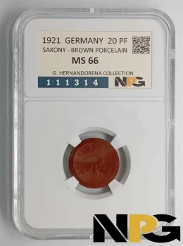 1921 Germany 20 Pfennig 1921 Germany 20 Pfennig