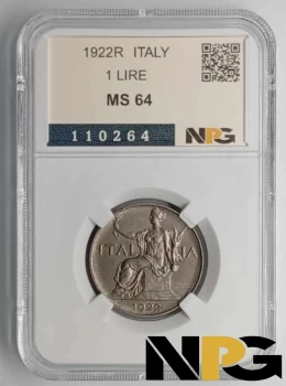 1922R Italy 1 Lire