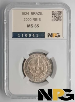 1924 Brazil 2000 Reis