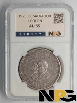 1925 El Salvador 1 Colón
