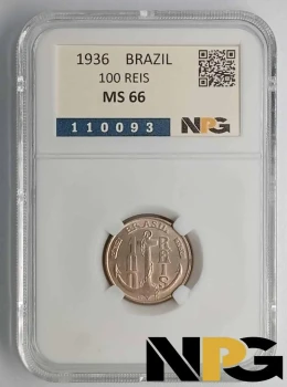1936 Brazil 100 Reis
