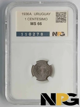 1936A Uruguay 1 Centesimo