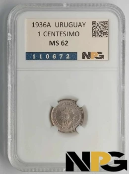 1936A Uruguay 1 Centesimo