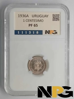 1936A Uruguay 1 Centesimo
