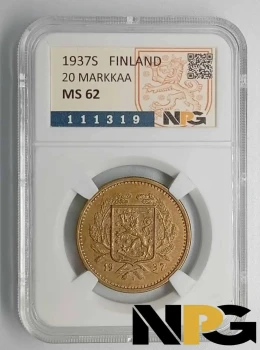 1937s FINLANDIA 20 MARKKAA 1937s FINLANDIA 20 MARKKAA