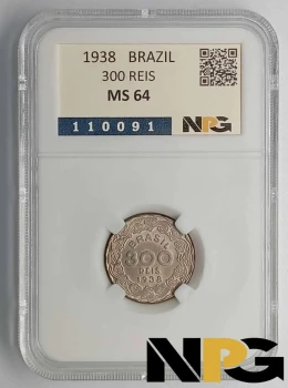 1938 Brazil 300 Reis