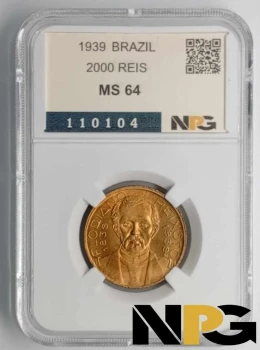 1939 Brazil 2000 Reis