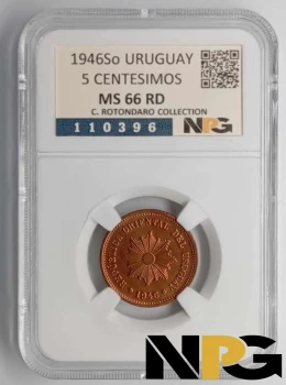 1946So Uruguay 5 Centesimos