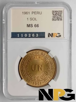 1961 Peru 1 SOL