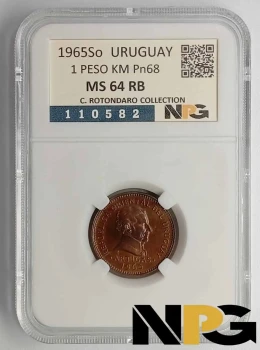1965So Uruguay 1 Peso