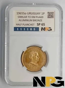 1965So Uruguay 1 Peso 1965So Uruguay 1 Peso