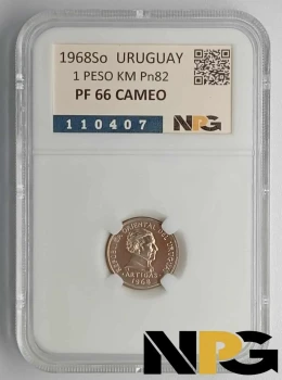 1968So Uruguay 1 Peso