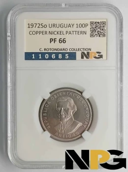 1972So Uruguay 100 Pesos
