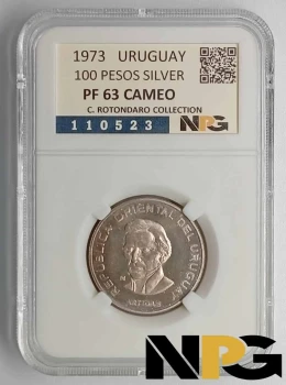 1973 Uruguay 100 Pesos