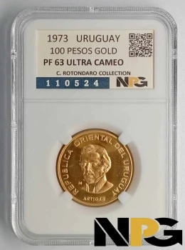 1973 Uruguay 100 Pesos