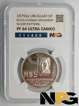 1975So Uruguay 5 Pesos