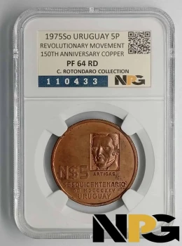 1975So Uruguay  N$ 5