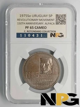 1975So Uruguay  N$ 5