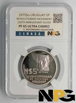 1975So Uruguay  N$ 5