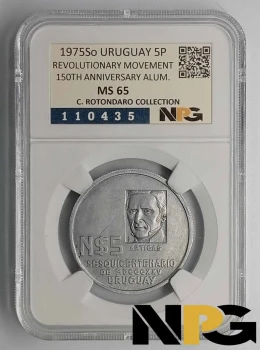 1975So Uruguay  N$ 5