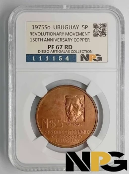 1975So Uruguay N$ 5 1975So Uruguay N$ 5