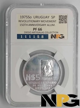 1975So Uruguay N$ 5 1975So Uruguay N$ 5