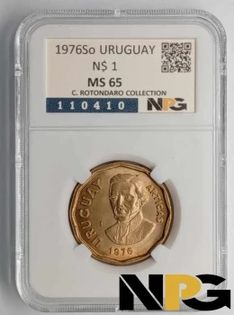 1976 Uruguay  N$ 1