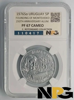 1976So Uruguay  N$ 5