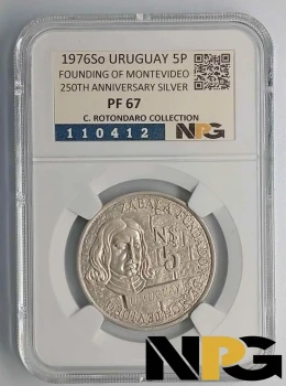 1976So Uruguay  N$ 5