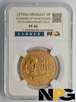 1976So Uruguay  N$ 5