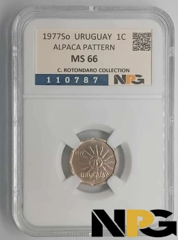 1977So Uruguay 1 Centesimo