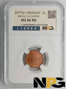 1977So Uruguay 1 Centesimo