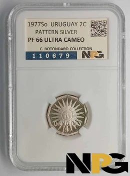 1977So Uruguay 2 Centesimos