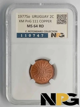 1977So Uruguay 2 Centesimos