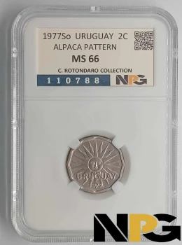 1977So Uruguay 2 Centesimos 1977So Uruguay 2 Centesimos