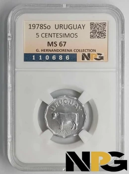 1978So Uruguay 5 Centesimos