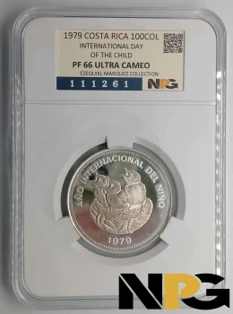 1979 Costa Rica 100 Colónes