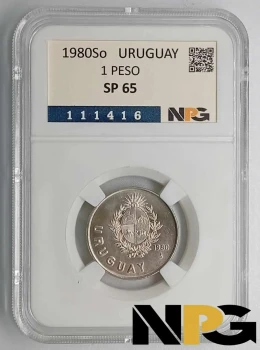 1980So Uruguay 1 Peso