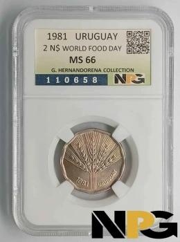 1981 Uruguay 2 N$