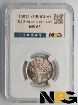 1981 Uruguay  N$ 2