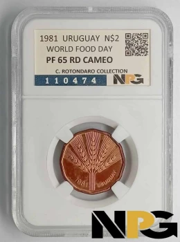 1981 Uruguay N$ 2