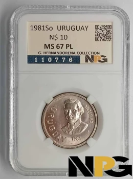 1981So Uruguay 10 N$